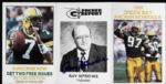 1990 Ray Nitschke Green Bay Packers Signed Store Display & Schedule - JSA