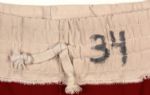 1967-72 UW Wisconsin Badgers Game Worn Basketball Shorts With Style Match