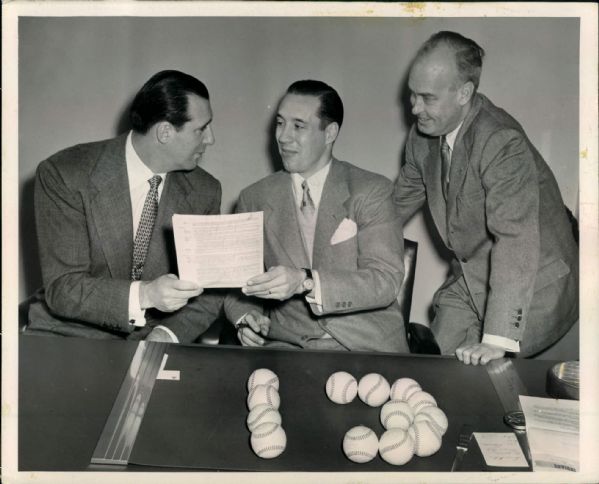 1951 Bob Feller Cleveland Indians "The Sporting News Collection Archives" Original Type 1 8" x 10" Photo (Sporting News Collection Hologram/MEARS Type 1 Photo LOA)