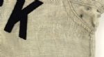 1955 Frank Crosetti New York Yankees Game Worn Road Jersey - MEARS A2