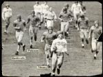 1943-45 Jumbo Football "The Sporting News Collection Archives" Original Type 1 Choice Jumbo Oversized Photos (TSN Collection Hologram/MEARS Type 1 Photo LOA) 1:1, Unique - Lot of 3
