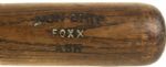 1925-35 Jimmie Foxx Philadelphia Athletics Passon Professional Model Game Bat - Philadelphia Athletics (MEARS Auction LOA)