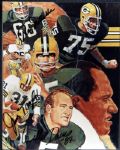 1990s Ray Nitschke Forrest Gregg Herb Adderley Jim Taylor Willie Davis Green Bay Packers Signed 8" x 10" Photo - JSA