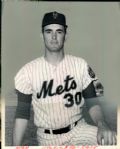 1968 Nolan Ryan New York Mets "The Sporting News Collection Archives" Original 8" x 10" Production Art (Sporting News Collection Hologram/MEARS Photo LOA)