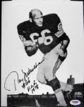 1990 Ray Nitschke Green Bay Packers Signed 8" x 10" Photo - PSA/DNA 