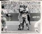 1957 Milwaukee Braves New York Yankees World Series The Sporting News Collection Archives Original Type 1 Photos (Sporting News Collection Hologram/MEARS Type 1 Photo LOA) - Lot of 28