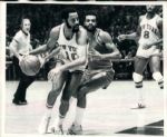 1967-80 Walt Frazier New York Knicks and Cleveland Cavaliers Type 1 8 x 10 Photo SPORT Magazine Collection Hologram (MEARS Type 1 Photo LOA) - Lot of 12