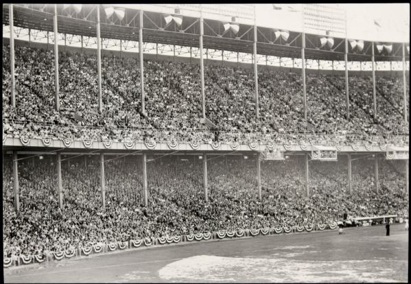 1955 Opening Day at Municipal Stadium "The Sporting News Collection Archives" Original Type 7.25" x 14" Choice Jumbo Oversized Photo (TSN Collection Hologram/MEARS Photo LOA) 1:1, Unique