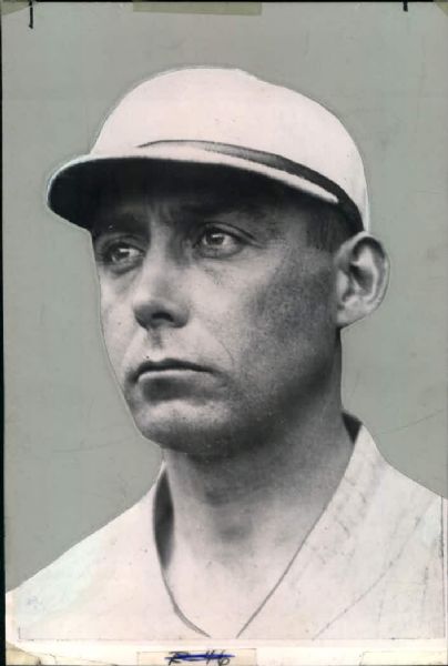 1916 Edd Roush Cincinnati Reds Charles Conlon "The Sporting News Collection Archives" Original Type 1 Photo (Sporting News Collection Hologram/MEARS Type 1 Photo LOA) 