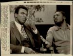1974-75 Muhammad Ali "Chicago Sun-Times" Original Type 1 Laser Photo - Lot of 7 (Sun Times Hologram/MEARS Type 1 Photo LOA)