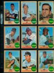 1965-75 Topps Baseball Signed Card - Colossal Lot of 563 w/ Luis Tiant Tony Conigliaro  Sparky Anderson Gil Hodges Leo Durocher  Don Wilson
