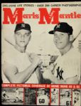 1961 Mickey Mantle & Roger Maris New York Yankees 61 Home Run Chase Magazine