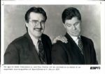 1950s - 1990s circa Sportscasters The Sporting News Collection Archives Original Photos (Sporting News Collection Hologram/MEARS Photo LOA) - Lot of 112