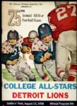 1954-58 Ray Nitschke University of Illinois Yearbook & Publications Green Bay Packers Legend