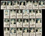 1953 Milwaukee Braves Johnston Cookies Set - 25