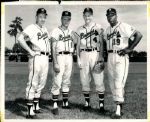 1959-65 Milwaukee Braves The Sporting News Collection Archives Original Type 1 Photos (Sporting News Collection Hologram/MEARS Type 1 Photo LOA) - Lot of 12