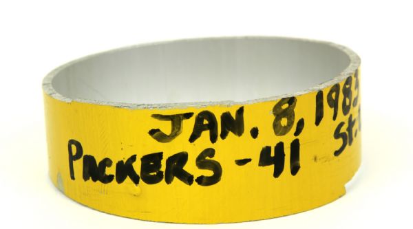 1983 Green Bay Packers Lambeau Field Playoff Field Goal Post