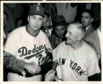 1956 World Series New York Yankees Brooklyn Dodgers The Sporting News Collection Archives Original Type 1 Photos (Sporting News Collection Hologram/MEARS Type 1 Photo LOA) - Lot of 38
