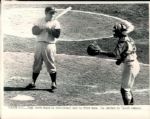 1961 World Series New York Yankees Cincinnati Reds The Sporting News Collection Archives Original Type 1 Photos (Sporting News Collection Hologram/MEARS Type 1 Photo LOA) - Lot of 36