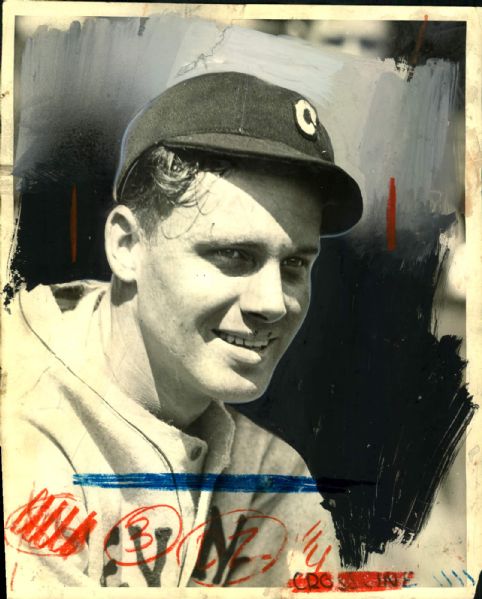 1929 Wes Ferrell Cleveland Indians "The Sporting News Collection Archives" Original 8" x 10" Photo (Sporting News Collection Hologram/MEARS Photo LOA)