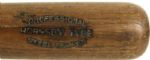 1920's Rogers Hornsby Leacock (Rawlings Hanna Batrite) Professional Model Game Bat -St. Louis Cardinals (MEARS LOA)
