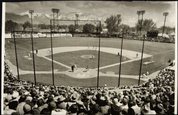 1958 Salt Lake City Bees "The Sporting News Collection Archives" Original Type 1 9" x 14" Choice Jumbo Oversized Photo (TSN Collection Hologram/MEARS Type 1 Photo LOA) 1:1, Unique