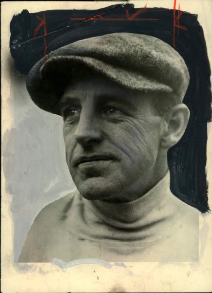 1920s Percy Haughton Harvard Football Coach "The Sporting News Collection Archives" Original Type 1 Production Art (Sporting News Collection Hologram/MEARS Type 1 Photo LOA)