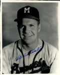 Milwaukee Boston Atlanta Braves Signed 8 x 10 Photos - Lot of 415 - JSA