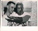 1956 World Series New York Yankees Brooklyn Dodgers The Sporting News Collection Archives Original Type 1 Photos (Sporting News Collection Hologram/MEARS Type 1 Photo LOA) - Lot of 38