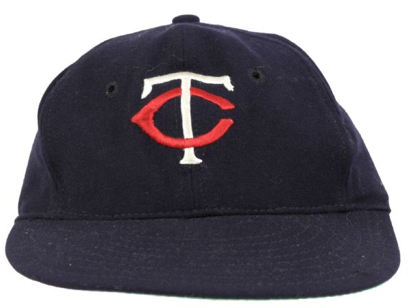 1967 Minnesota Twins Game Worn Cap (MEARS LOA)