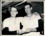 1958 World Series New York Yankees vs. Milwaukee Braves TSN Collection Archives Original Type 1 Photo (Sporting News Collection Hologram/MEARS Type 1 Photo LOA) - Lot of 48