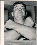 1954-59 circa Ted Kluszewski Cincinnati Reds The Sporting News Collection Archives Original Type 1 Photos (Sporting News Collection Hologram/MEARS Type 1 Photo LOA) - Lot of 10