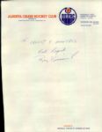 1965-78 Massive NHL Hockey Signed Collection With Index Cards Letters & Photos - Nearly 100 Autographs - JSA