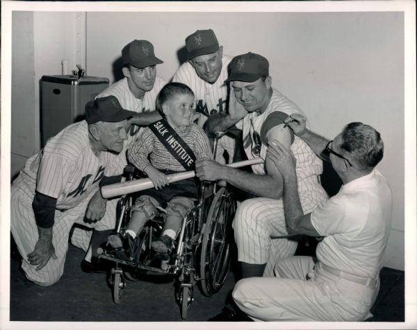 1962-63 Gil Hodges Immunized and Casey Stengel New York Mets "TSN Collection Archives" Original Type 1 7" x 9" Photo (Sporting News Collection Hologram/MEARS Type 1 Photo LOA)