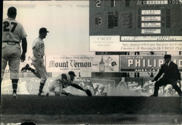 1948 World Series Cleveland Indians Boston Braves "The Sporting News Collection Archives" Original Type 1 Photos (Sporting News Collection Hologram/MEARS Type 1 Photo LOA) - Lot of 24