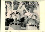 1947 Ralph Kiner Hank Greenberg Pittsburgh Pirates "The Sporting News Collection Archives" Original Type 1 7" x 9.5" Photo (Sporting News Collection Hologram/MEARS Type 1 Photo LOA)