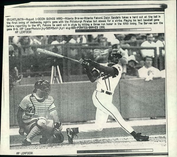 1991 World Series Minnesota Twins Atlanta Braves "The Sporting News Collection Archives" Original Type 1 Photos (Sporting News Collection Hologram/MEARS Type 1 Photo LOA) - Lot of 12 