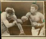 1964-77 Muhammad Ali Chicago Sun-Times Original Type 1 Photo - Lot of 10  (Sun Times Hologram/MEARS Type 1 Photo LOA)
