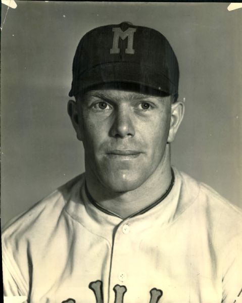 1937 Clarence Finucane Minneapolis Millers "The Sporting News Collection Archives" Original 8" x 10" Photo (Sporting News Collection Hologram/MEARS Photo LOA)
