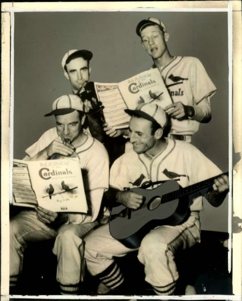 1937 Pepper Martin St. Louis Cardinals "The Sporting News Collection Archives" Original Type 1 8" x 10" Photo (Sporting News Collection Hologram/MEARS Type 1 Photo LOA)