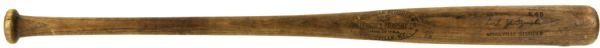 1973-75 Carl Yastrzemski H&B Louisville Slugger Professional Model Team Index Bat - Boston Red Sox (MEARS Auction LOA)