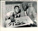 1964-77 Muhammad Ali "Chicago Sun-Times" Original Type 1 Photo - Lot of 10  (Sun Times Hologram/MEARS Type 1 Photo LOA)