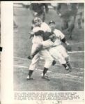 1956 World Series New York Yankees Brooklyn Dodgers The Sporting News Collection Archives Original Type 1 Photos (Sporting News Collection Hologram/MEARS Type 1 Photo LOA) - Lot of 38