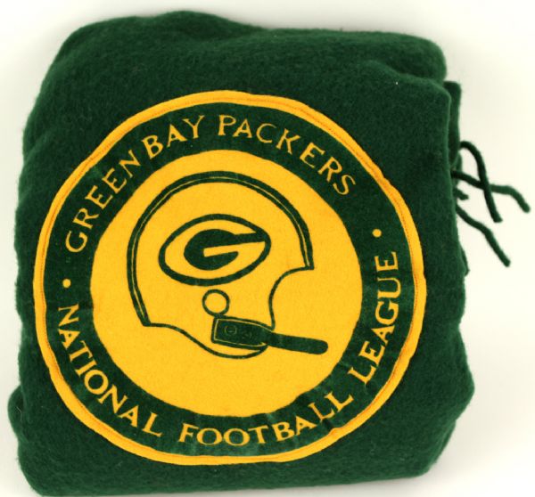 1960s Green Bay Packers Wool Blanket