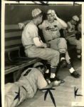 1937 Johnny Mize Lon Warneke St. Louis Cardinals "The Sporting News Collection Archives" Original Type 1 8" x 10" Photo (Sporting News Collection Hologram/MEARS Type 1 Photo LOA)