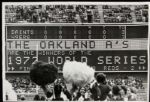 1972 Oakland Athletics San Francisco 49ers "The Sporting News Collection Archives" Original Type 1 9.5" x 14" Choice Jumbo Oversized Photo (TSN Collection Hologram/MEARS Photo LOA) 1:1, Unique