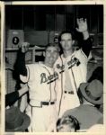 1948 World Series Cleveland Indians Boston Braves The Sporting News Collection Archives Original Type 1 Photos (Sporting News Collection Hologram/MEARS Type 1 Photo LOA) - Lot of 24