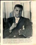 1962-74 Muhammad Ali "Chicago Sun-Times" Original Type 1 Photo- Lot of 12 (Sun Times Hologram/MEARS Type 1 Photo LOA)