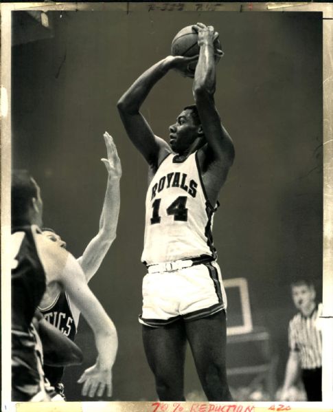 1966 Oscar Robertson Cincinnati Royals "The Sporting News Collection Archives" Original 8" x 10" Production Art (Sporting News Collection Hologram/MEARS Photo LOA)