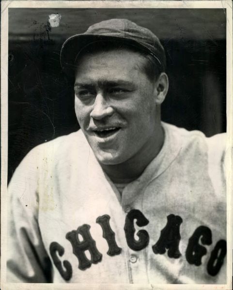 1930 Hack Wilson Chicago Cubs Charles Conlon "The Sporting News Collection Archives" Original Type 1 8" x 10" Photo (Sporting News Collection Hologram/MEARS Type 1 Photo LOA)